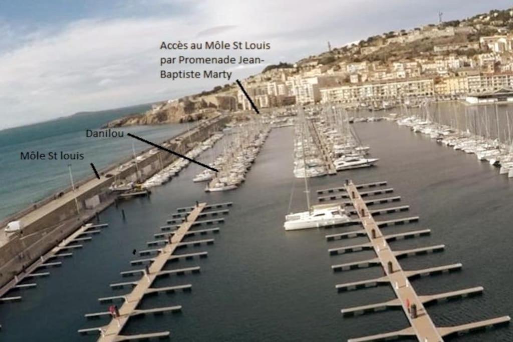 Hotel Nuitee A Bord De Danilou Un Voilier De 9.50M Sète Exterior foto